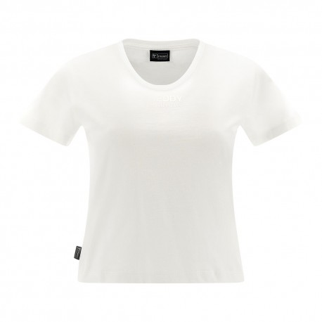 Freddy Cropped T-Shirt Evolution Bianco Donna