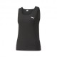 Puma Canottiera Piquet Nero Donna