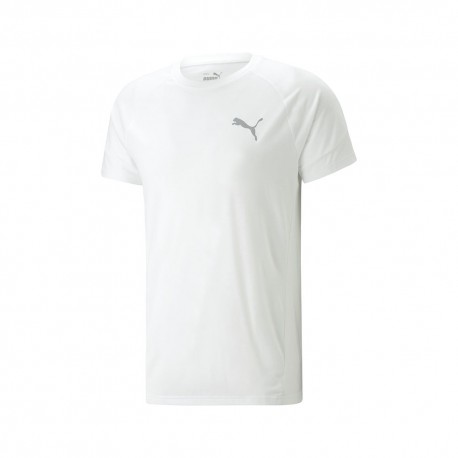 Puma T-Shirt Evostripe Bianco Uomo