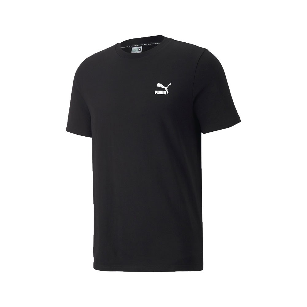 Puma T-Shirt Logo Piccolo Nero Uomo S