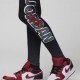 Nike Leggings Big Logo Jordan Nero Bambina