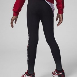 Nike Leggings Big Logo Jordan Nero Bambina