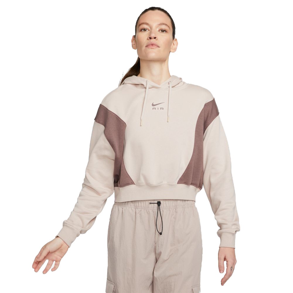 Felpa nike cropped on sale