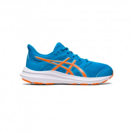 Asics Jolt 4 Gs Nero Giallo Fluo - Sneakers Bambino