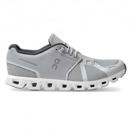 On Cloud 5 Grigio Bianco - Sneakers Uomo