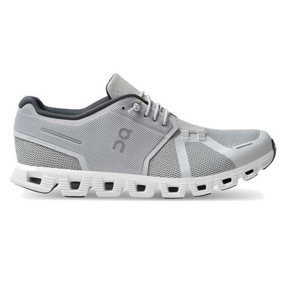 On Cloud 5 Grigio Bianco - Sneakers Uomo EUR 46 / US 11,5