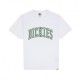 Dickies T-Shirt Logo Bianco Uomo