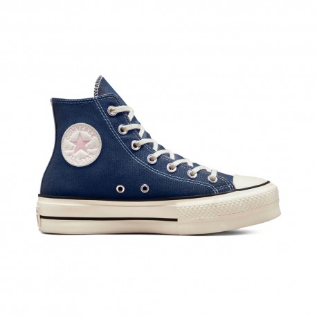 Converse Chuck Taylor All Star Hi Platform Denim - Sneakers Donna