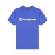 Champion T-Shirt Logo Blu Uomo