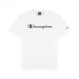 Champion T-Shirt Logo Bianco Uomo