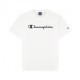 Champion T-Shirt Logo Bianco Uomo