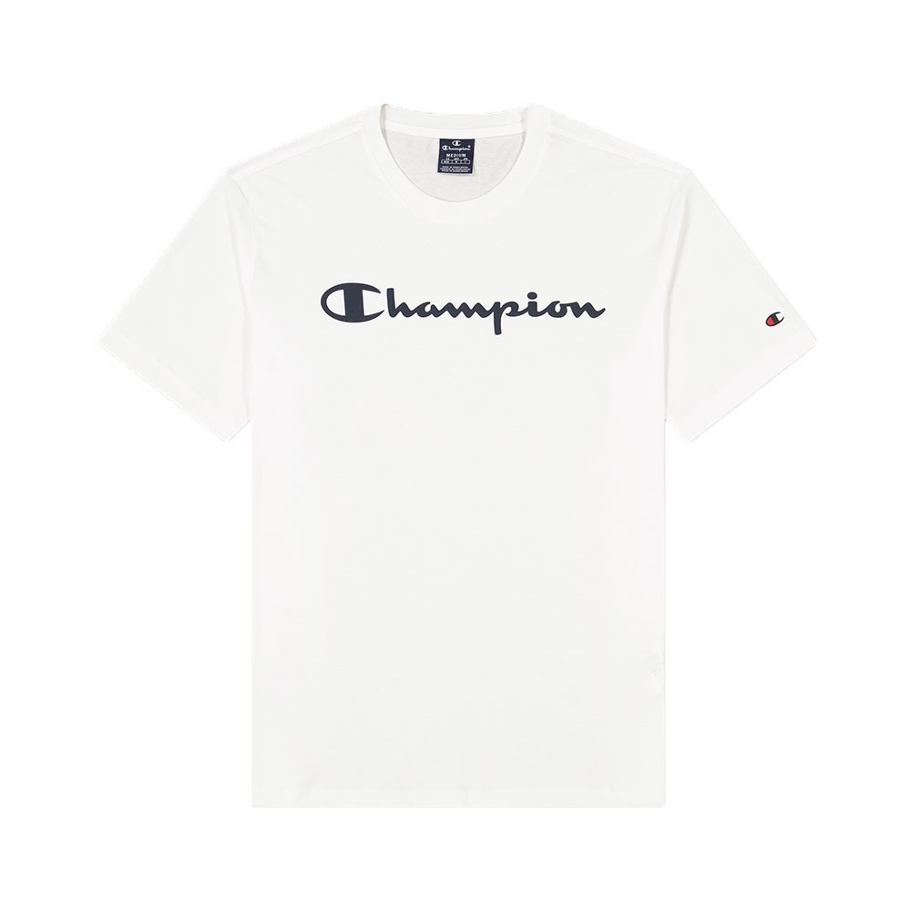 Champion T-Shirt Logo Bianco Uomo L