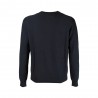Sun 68 Maglia Maniche Lunghe Giro Piquet Blu Uomo