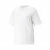 Puma T-Shirt Logo Bianco Donna