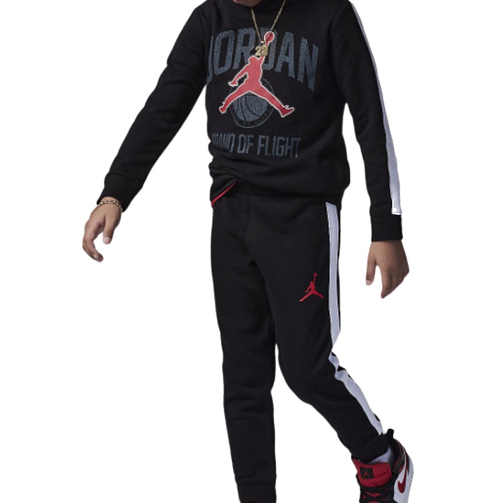 Nike Set Completo Tuta Jordan Nero Bambino - Acquista online su