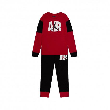 Nike Set Completo Tuta Jordan Giro Nero Bambino