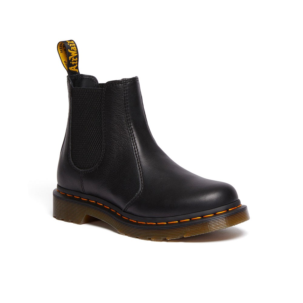Dr. Martens 2976 Chelsea Nero Virginia - Anfibi Unisex EUR 37
