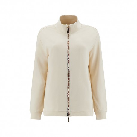 Freddy Felpa Con Cerniera Beige Donna