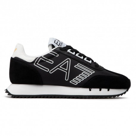 Ea7 Nero&Bianco Vintage Nero Bianco - Sneakers Uomo