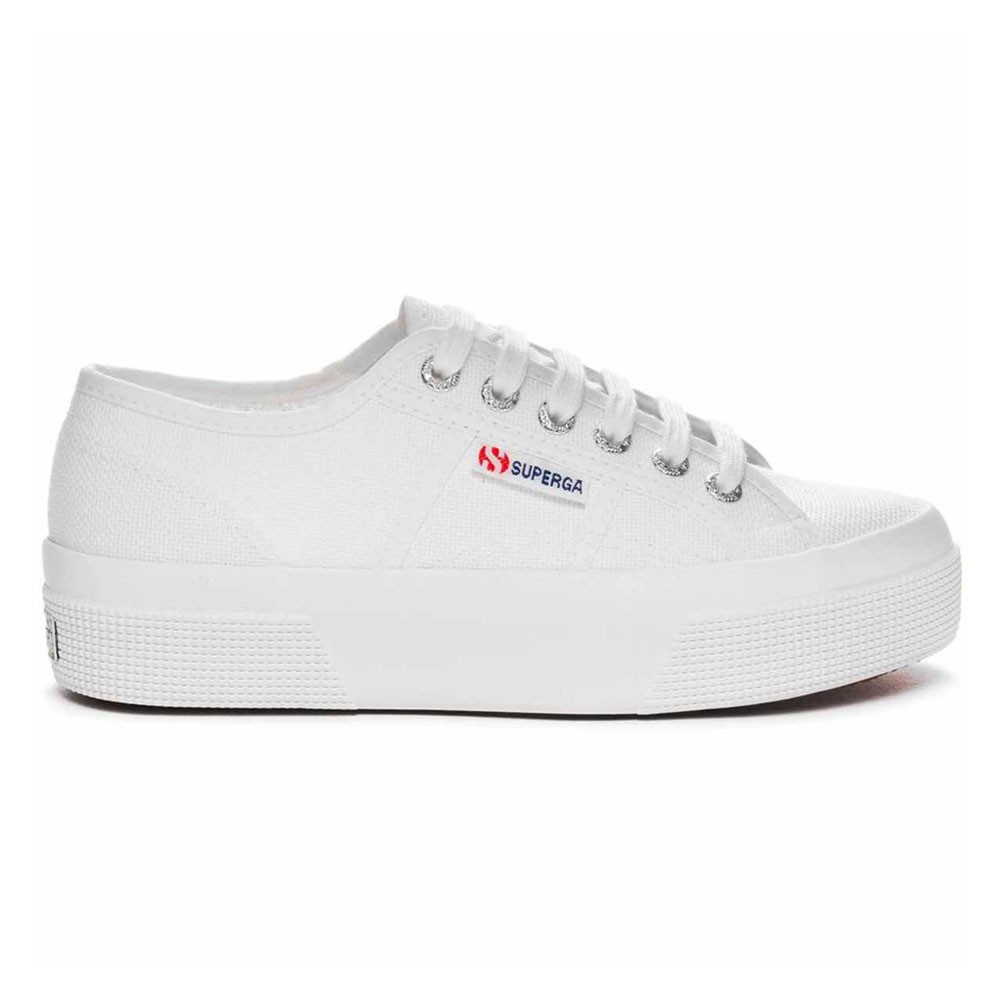 Image of Superga 2740 Platform Bianco - Sneakers Donna 36
