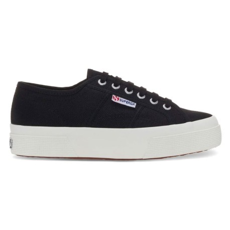 Superga 2740 Platform Nero - Sneakers Donna