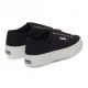 Superga 2740 Platform Nero - Sneakers Donna