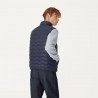 K-Way Gilet Sportivo Logo Blu Uomo