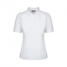 K-Way Polo Logo Bianco Donna