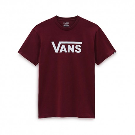 Vans T-Shirt Logo Bordeaux Uomo