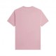 Fred Perry T-Shirt Giro Rosa Uomo