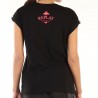 Replay T-Shirt Strass Nero Donna