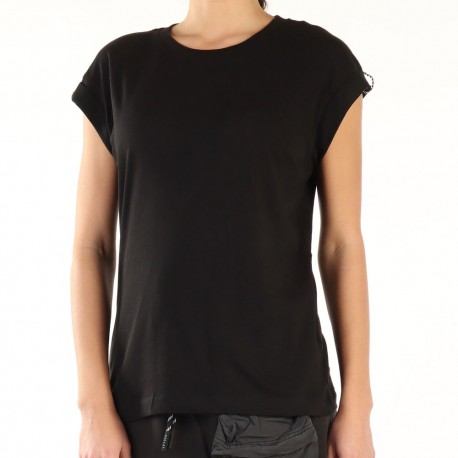 Replay T-Shirt Strass Nero Donna