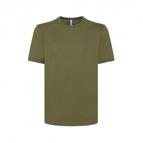 Sun 68 T-Shirt Verde Uomo