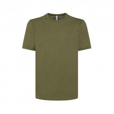 Sun 68 T-Shirt Verde Uomo