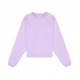 Champion Felpa Crop Top Lavanda Donna