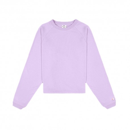 Champion Felpa Crop Top Lavanda Donna