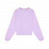 Champion Felpa Crop Top Lavanda Donna