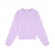 Champion Felpa Crop Top Lavanda Donna