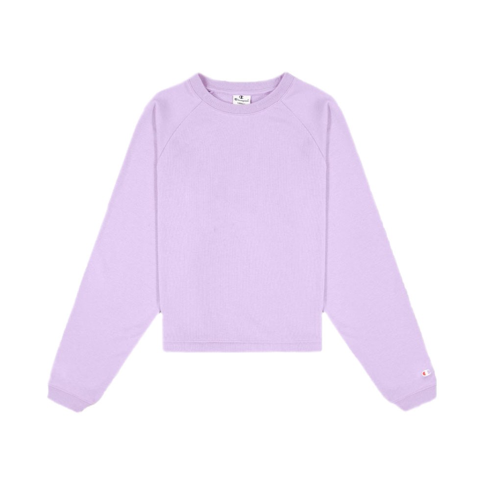 Image of Champion Felpa Crop Top Lavanda Donna XS