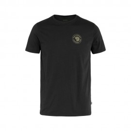 Fjallraven T-Shirt Logo Nero Uomo