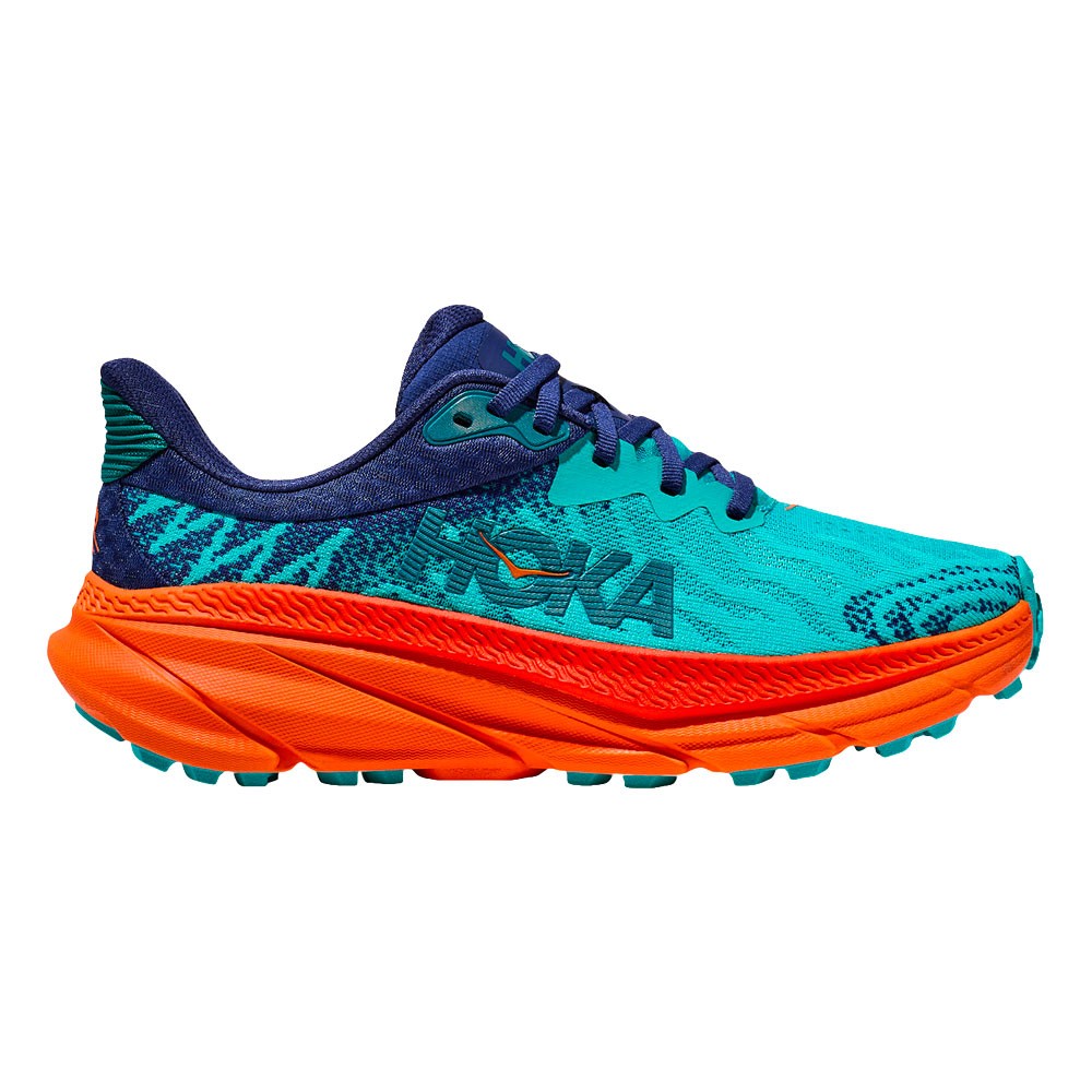 Hoka Challenger Atr 7 Ceramic Vibrante Arancio - Scarpe Trail Running Uomo EUR 41 1/3 / US 8