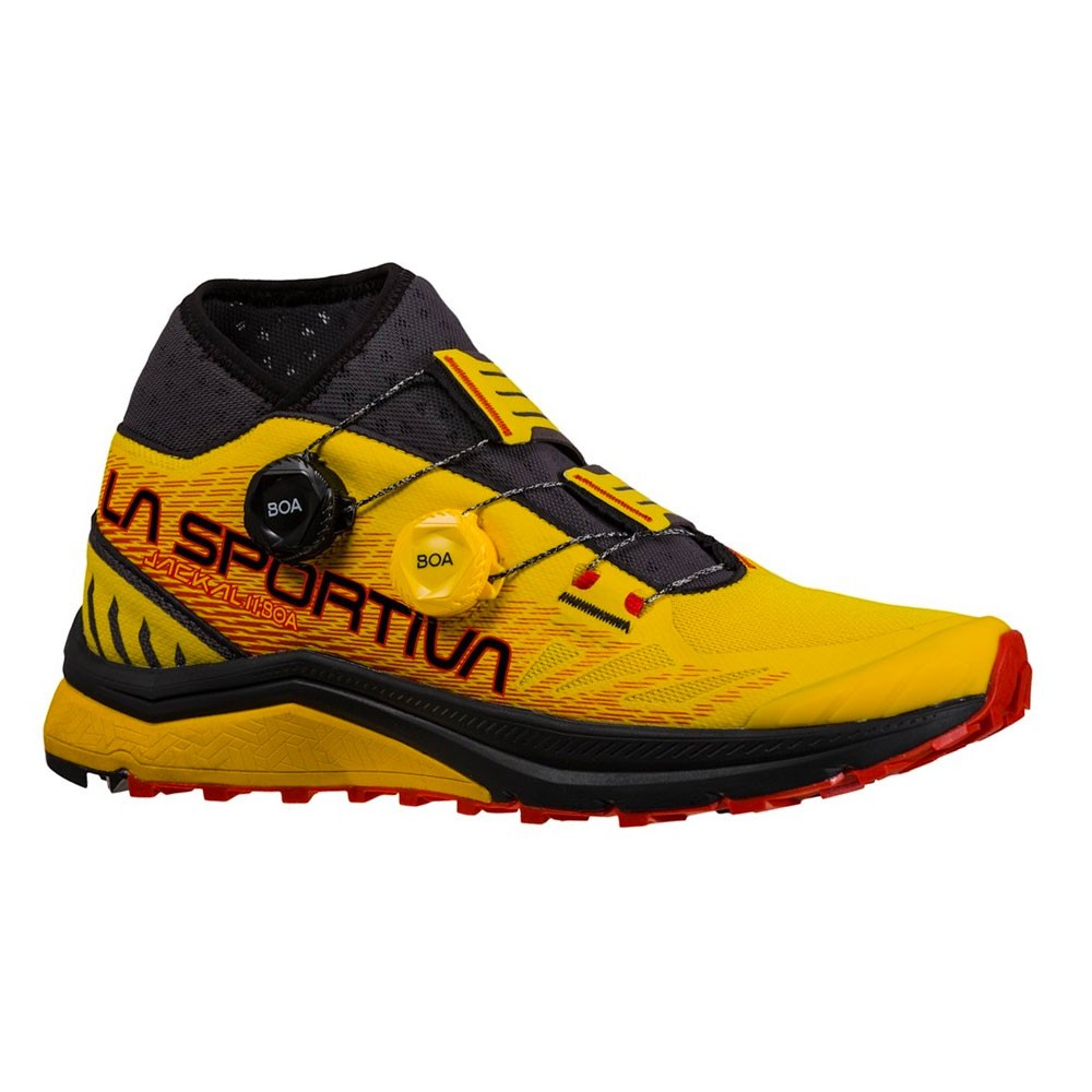 La Sportiva Jackal Ii Boa Giallo Nero - Scarpe Trail Running Uomo EUR 43,5