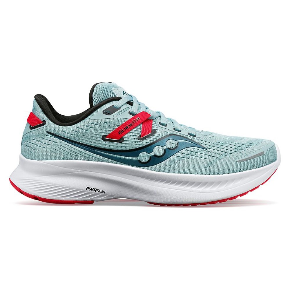 Saucony Guide 16 Azzurro Rosa - Scarpe Running Donna EUR 39 / US 8