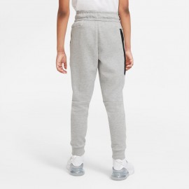Nike Pantaloni Con Polsino Tech Fleece Grigio Bambino