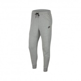 Nike Pantaloni Con Polsino Tech Fleece Nero Uomo