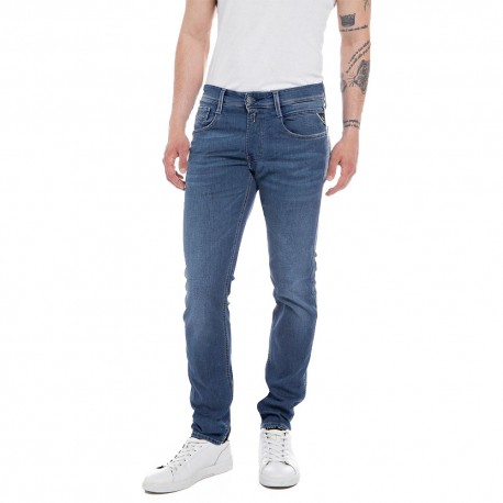 Felpa Girocollo Uomo Replay - Maglia Casual In Cotone Con Stampa - Istruzioni Lavaggio 30°C