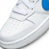 Nike Court Borough Low 2 Gs Bianco Blu - Sneakers Bambino