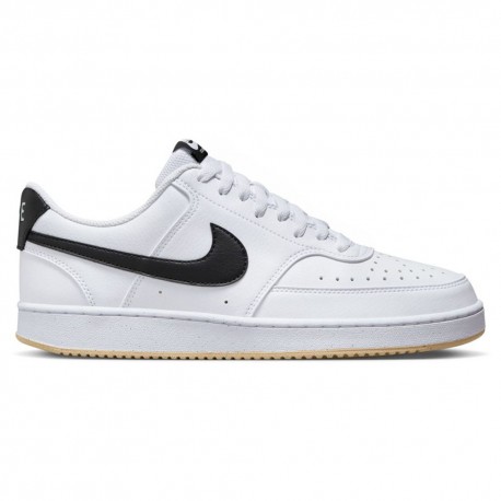 Nike Court Vision Low Next Nature Bianco Nero - Sneakers Uomo