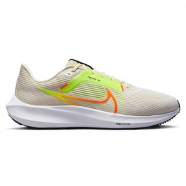 Nike Air Zoom Pegasus 40 Bianco Multicolore Coconut  - Scarpe Running Uomo