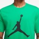 Nike T-Shirt Big Logo Jordan Verde Uomo